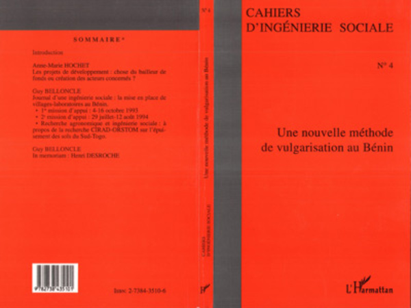 Une nouvelle méthode de vulgarisation au Bénin