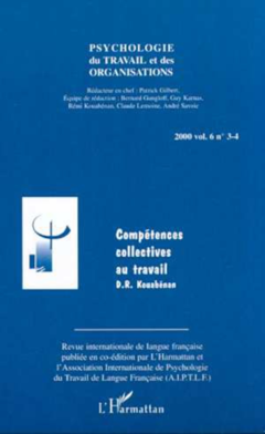 COMPÉTENCES COLLECTIVES AU TRAVAIL (Vol. 6, n° 3-4)