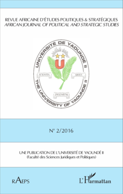 Revu africaine n°2 / 2016 d'études politiques & stratégiques