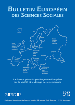 Bulletin européen des sciences sociales n°14