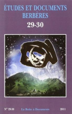 Études et documents berbères n°s 29-30 - 2010/2011