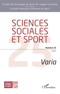 Sciences sociales et sport Numéro 25