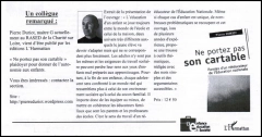 Un collègue remarqué