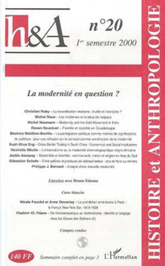 LA MODERNITE EN QUESTION ?