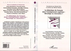 La Didactique du Français dans l'enseignement Supérieur : Br